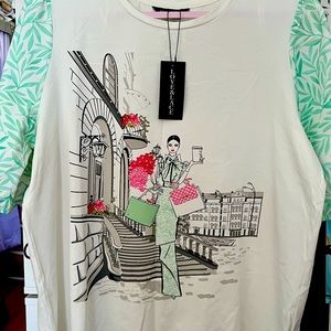 NWT Love&Lace Blouse/Top sz L